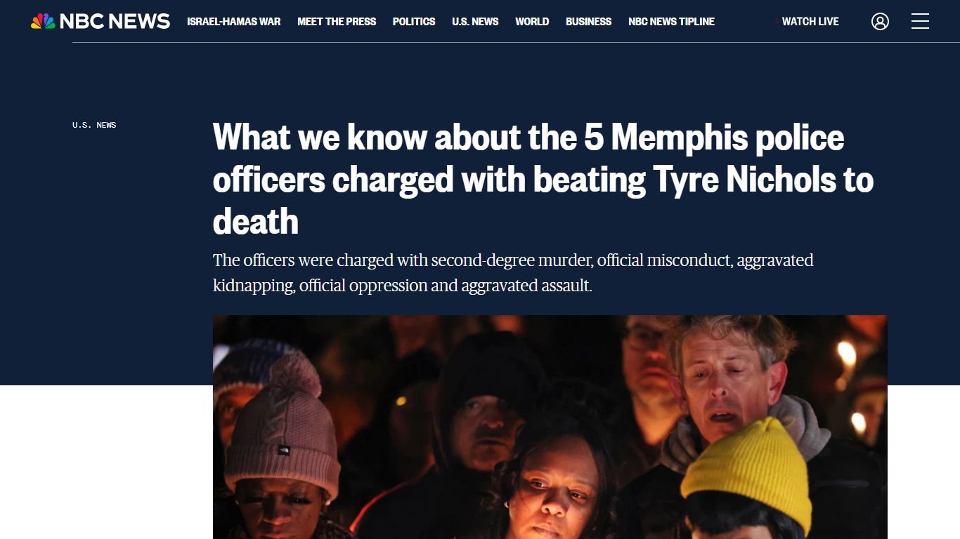 What we know about the 5 Memphis police officers charged with beating ...